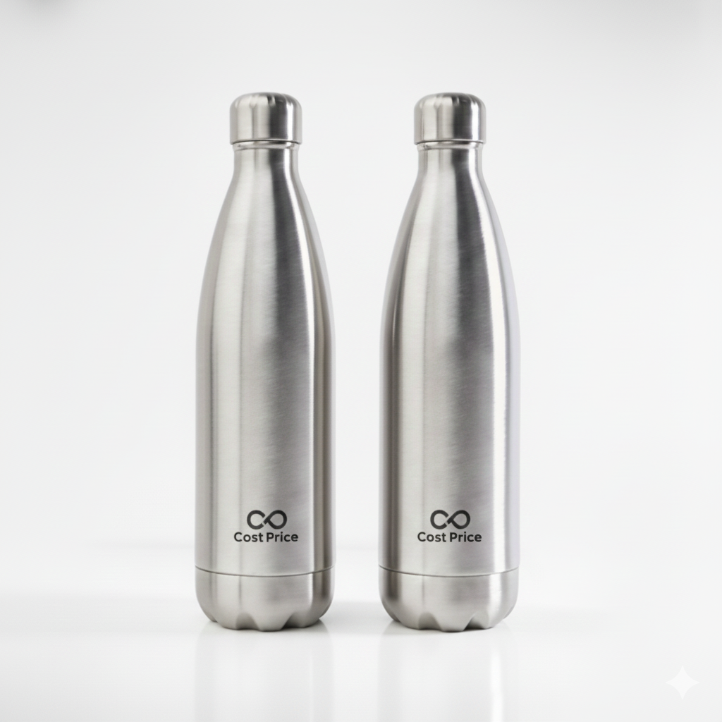 Stainless Steel Double Wall Vacuum (Pack of 2)